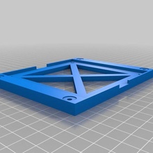 microcube cxy redesigned build platform 8mm rod tool 3d printing 3d print model - Mito3D