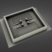 microfluidic chip mold 3d print model - Mito3D