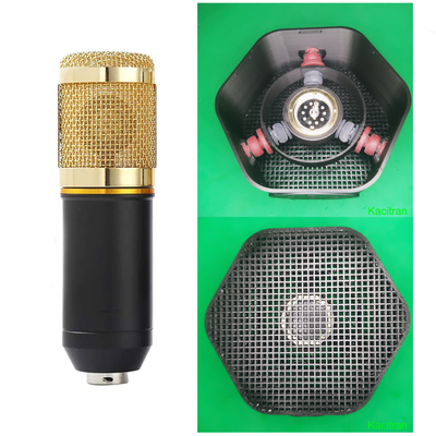 microfono fantasma xlr canone 48v estudio registrazione n audio hd micr sfondo p48 p24 p9 condensatore alimentaci 3d print model - Mito3D