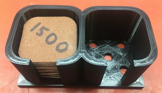 mikromesh Kulp destek kurutma raf araç sahipleri kutuları Kutu konteynerler organizasyon depolama 3d print model - Mito3D