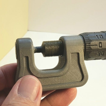 micrômetro aparelho medida Palmer prcisão Ferramentas 3d print model - Mito3D