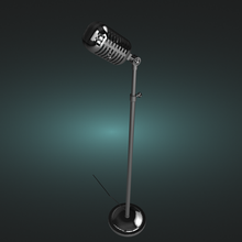 microphone 3d print model - Mito3D
