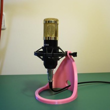 microphone shockmount stand gadget bm-800 3d print model - Mito3D
