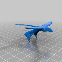 microraptor gioco animale dinosauro mini miniatura tavolo animali 3d print model - Mito3D