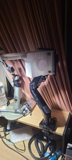 Mikroskop einstellbar Adapter amscope eakins Werkzeuge vesa montieren trinokular 76mm 3d print model - Mito3D