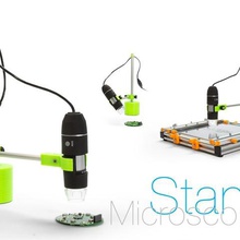 microscópio de suporte vários hobby montagem adaptador diy 3d print model - Mito3D