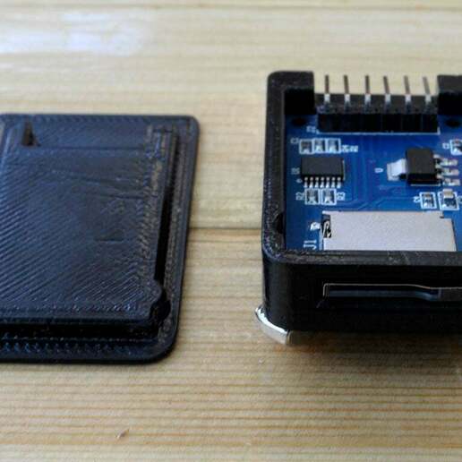 microsd cardreader 2040 mount ender 3 3d_printer_parts 3D print model - Mito3D