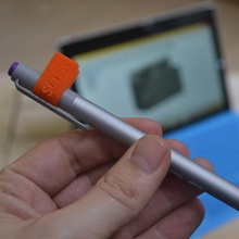 microsodft superfície caneta clipe ferramenta 3d print model - Mito3D