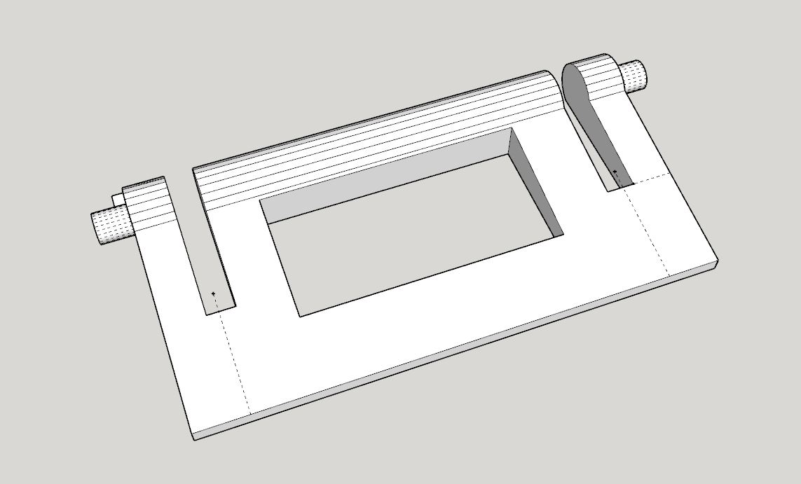 Microsoft Tastatur Heber Bein pc Computer 3D print model - Mito3D