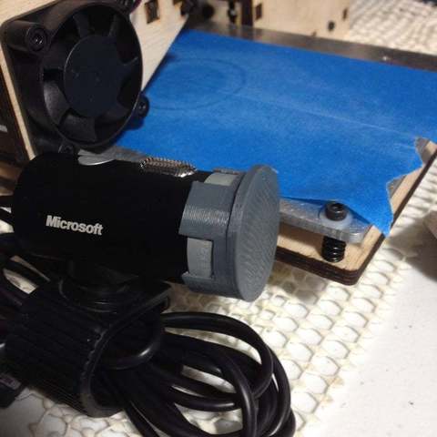 microsoft lifecam lens cap gadget camera 3D print model - Mito3D