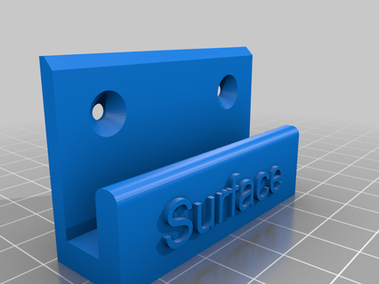microsoft surface pro5 wall mount Tools pro 3d_printing 3d print model - Mito3D
