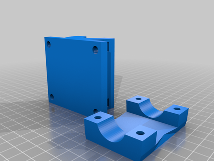 microcarrapato lte 6 kit suporte 22mm 3d print model - Mito3D