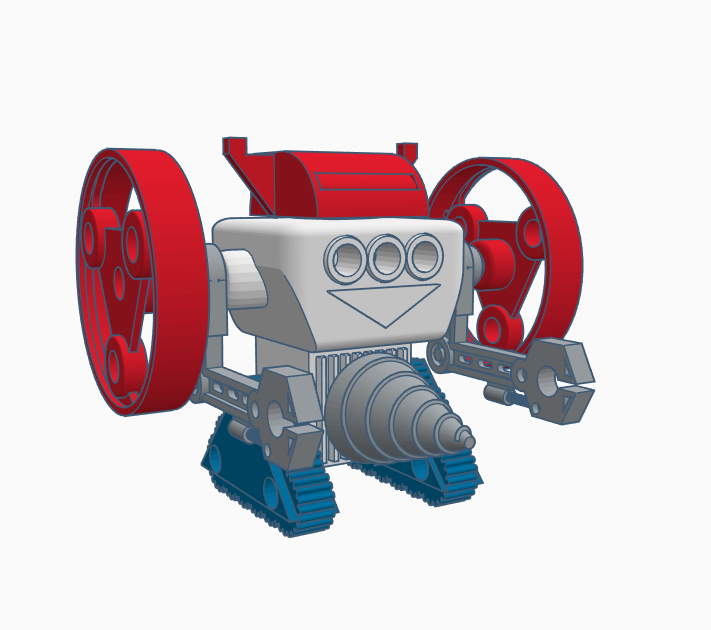 microtron carpe micronautes figure 5mm 3D print model - Mito3D