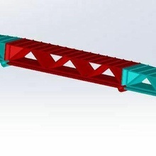 middle bridge r/c_vehicles 3d print model - Mito3D