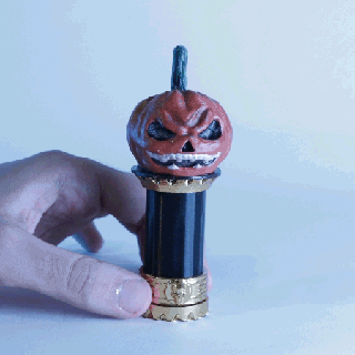 middle finger pumpkin middle finger pumpkin halloween toy  3d print model - Mito3D