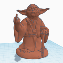 Mitte Finger Yoda Dekoration Star Krieg Sterne Kriege Dekor 3d print model - Mito3D