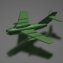 mig-15uti midget game vehicles vvs uti trainer mig aircraft 3d print model - Mito3D