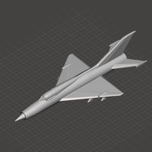 mig21 russian scale model aircraft military f15 phantom jet fighter plane air forces aviation airplane 3d print model - Mito3D