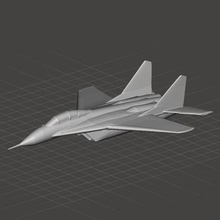 mig35 russian scale model aircraft military jet fighter plane air forces aviation airplane mig-35 3d print model - Mito3D