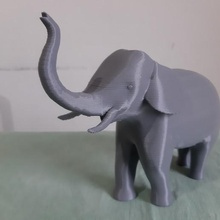 puissant éléphant misterxp divers de l'imprimante anet stampante modello animali savana safari l'afrique L'imprimante 3d elefante l'éléphant 3d print model - Mito3D