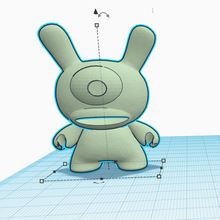 poderoso habbi de la herramienta extranjero dibujos animados dunny extraterrestre jugar juguete ovni La impresión en 3d 3d print model - Mito3D