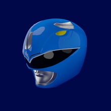 mighty morphin power rangers blue ranger screen accurate helmet 3d file