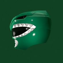 mighty morphin power rangers green ranger helmet screen accurate 3d file