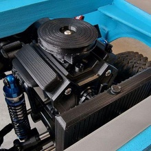 mijbits - 1 10 scale v8 engine radiator element enduro chassis 3d print model - Mito3D