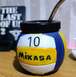 mikasa volleyball mate argentina 3d print model - Mito3D