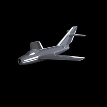 mikoyan-gourevitch mig-15 art plano warbird fluidez en la forma mig15 jet 3d print model - Mito3D