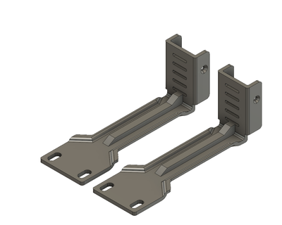 mikrotik rb 4011 rack mount 3d print model - Mito3D