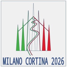 milano cortina 2026 art olympique Jeux hiver panneaux logos 3d print model - Mito3D