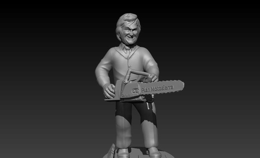 milei chainsaw plan policy 3d print model - Mito3D