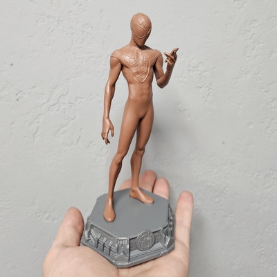 miles morales art spiderman fantazy futuristic statue sculpture miniatures figurines marwel milesmorales 3d print model - Mito3D