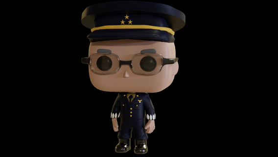 military funko Game funkopop toy 3d print model - Mito3D
