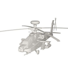militares helicóptero conceito 3d print model - Mito3D