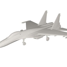 militaire avion concept 3d print model - Mito3D