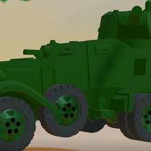 military trio ba6 char army trr rconstitution miniaturs war 3d print model - Mito3D