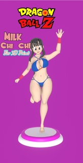 Milch chi Drachen Ball Chi Zahl Anime 3d Spielzeug Sammlerstück 3d print model - Mito3D