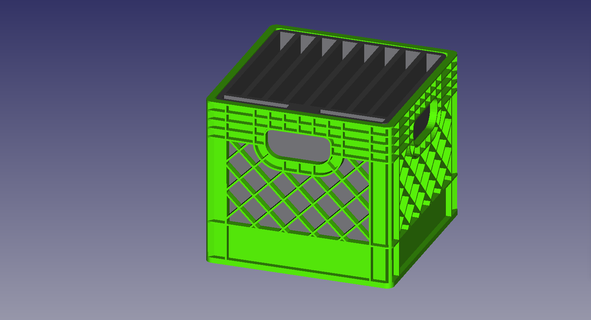 Leche caja sd tarjeta soporte diseño microsd escritorio leche micro agitarse 3d print model - Mito3D