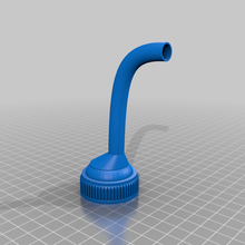 milk jug screw spout reuse watering outdoor garden 3d print model - Mito3D