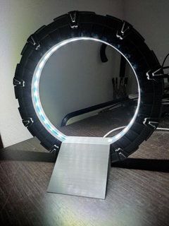 lechoso Stargate LED lámpara sg1 tira 3d print model - Mito3D