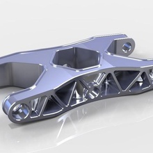 gefräste Teil 5 tool chassis Fahrzeug cnc cnc-Mühle tools 3d print model - Mito3D