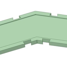 milenio halcón 1 43 corredor techo reemplazo Arte modelo detalles lukez diagostini espacio 3d print model - Mito3D