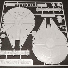 millennium falcon kit card fixumdude assembly card gift kit model space starwars vehicles required millenium falcon millennium star wars
