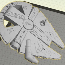 millennium falcon kuruş şişe açacağı 5c ev 3d print model - Mito3D