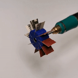 milling cutter multitool dremel drill tool sandpaper spike 3d print model - Mito3D