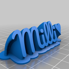 Milli angepasst Büro 3d print model - Mito3D