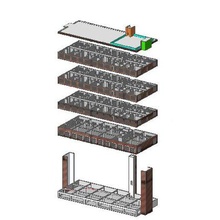 mills building architecture halotbuilding 3d print model - Mito3D