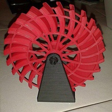 moulin à roue jeu jouets mécaniques 3d print model - Mito3D